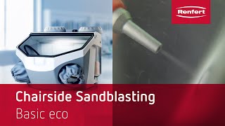 Chairside Sandblasting  Basic eco  Applications [upl. by Enyledam]