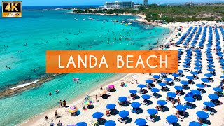 Landa Beach Cyprus Your Passport to Pure Relaxation [upl. by Sevy]