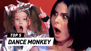 Incredible quotDANCE MONKEYquot covers in The Voice Kids [upl. by Htyderem]