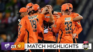 Marsh blazes undefeated Scorchers past Hurricanes  BBL11 [upl. by Kavanagh]