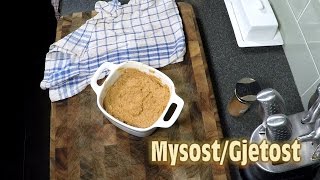 How to make Mysost Norwegian Whey Cheese [upl. by Janis]