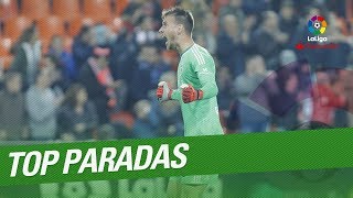 TOP Saves December LaLiga Santander 20172018 [upl. by Ralaigh]