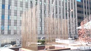 Sounding Sculpture By Harry Bertoia Chicago Loop [upl. by Dare]