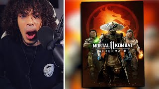 NonMortal Kombat Player Reacts To ALL Mortal Kombat 11 Aftermath CutscenesStory Full Movie [upl. by Arondel]