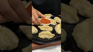 Veg Momos ASMR Cooking shorts crunchytreats asmr food cooking streetfood vegmomos momosasmr [upl. by Skrap]