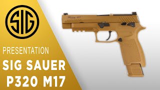 Présentation SIG SAUER P320 M17 BLOWBACK AIRSOFT [upl. by Bury]