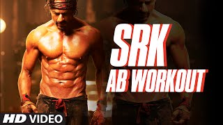 Shah Rukh Khan  AB Workout  Exercise  SRK Rock Solid [upl. by Niwdla]