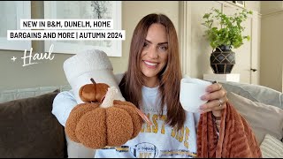 Whats new in BampM Dunelm Home Bargains and Sainsburys for Autumn 2024  BampM Autumn Haul [upl. by Idona]