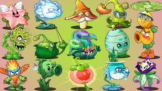 Plants only in the Plants vs Zombies 2 Chinese Version 311 [upl. by Wennerholn]