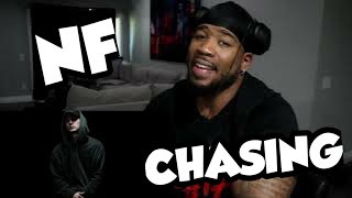 NF WITH THE VOCALS  CHASING DEMO  REACTION [upl. by Fasto284]