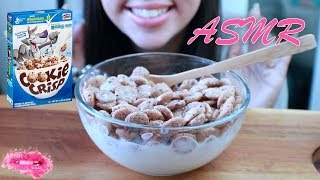 Eating ASMR Cookie Crisp MUKBANG Crunchy Eating Sounds No Talking Eating Show [upl. by Hanikehs418]