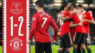 RONALDOS 700th CLUB GOAL 😍  Everton 12 Man Utd  Highlights [upl. by Niret926]