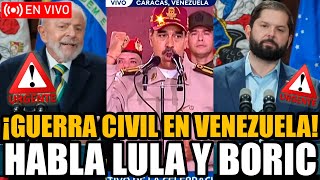 🔴URGENTE ¡MADURO LLAMÓ A LA GUERRA LULA Y BORIC EN VIVO 🔥CAOS EN VENEZUELA🔥  FRAN FIJAP [upl. by Ormand]