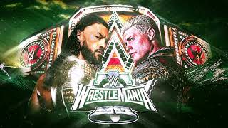 WWE WrestleMania 40 Official Theme Song “Gasoline” by The Weeknd [upl. by Iglesias379]