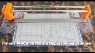 ProCisionRotary Bypass Paper Trimmer by Fiskars [upl. by Alah290]