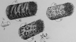 Pen amp Ink Drawing Tutorial  How to create animal fur patterns [upl. by Seton]