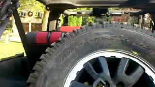 Jeep JK drop down tailgate amp interior spare storage [upl. by Keligot]