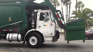 WM Front Loader Garbage Truck [upl. by Aldwin]