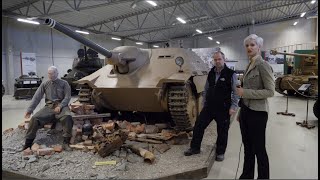 Stefan amp Sofilein 3  Foreign vehiclesSherman Firefly Hetzer Pvkv Arsenalen Swedish Tankmuseum [upl. by Kcarb]