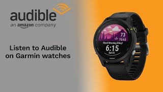 How To Listen To Audible Audiobooks On Your Garmin Watch  Easy Guide [upl. by Hedwiga244]