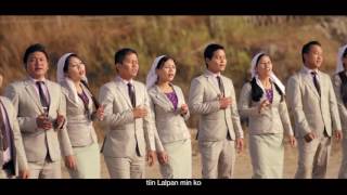 North Mizoram District PYD Choir Lalpan min ko Official Music Video [upl. by Nooj]