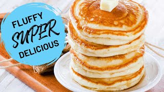 How to Make Pancakes  Easy Recipe for Beginners [upl. by Egidius]