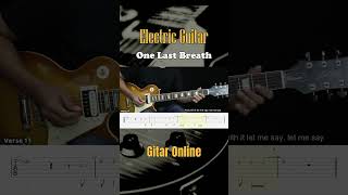 One Last Breath  Creed  Instrumental Guitar Cover  TAB guitar [upl. by Hoi]