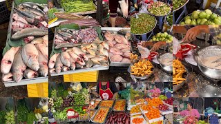 Cambodian Street Market Food  Amazing Peoples Skills amp Food Lifestyle  Reaksa Daily Life [upl. by Inaffets]