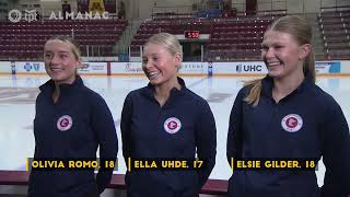 Synchronized Skating Team from Minnesota Competing Internationally [upl. by Eisteb31]