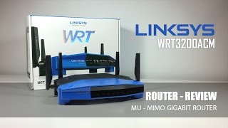 Linksys WRT3200ACM MUMIMO GIGABIT WiFi Router  Full Review [upl. by Alor]