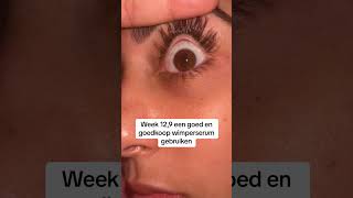 week 12 een goed en goedkoop wimperserum gebruiken [upl. by Charry]