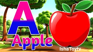 One two three 1 to 100 counting ABCD A for Apple 123 Numbers learn to count Alphabet a to z [upl. by Mead]