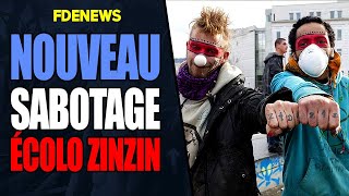 NOUVEAU SABOTAGE ÉCOLO ZINZIN CONTRE LA FIBRE OPTIQUE [upl. by Aldin161]