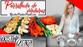 PARRILLADA DE VERDURA  RECETAS VEGANAS Y VEGETARIANA [upl. by Gnous]