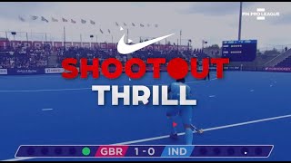 Shootout Thrill India vs Great Britain  FIHProLeague  Hockey [upl. by Yorel]