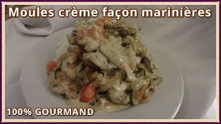 Moules à la crème façon marinière [upl. by Bentlee226]