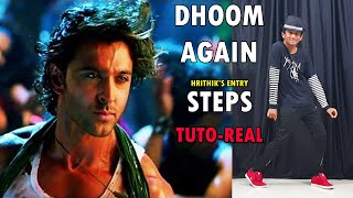 Dhoom Again  Hrithik Roshan  Entry Steps Tutorial  Nishant Nair  Dance FreaX [upl. by Feetal686]