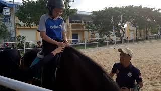 My First Horseback Riding Lesson EVER  Unesa Riding School  Equestarian  Horse Lover [upl. by Onder858]