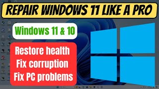 How to Repair Windows 11 StepbyStep Tutorial [upl. by Nimzaj687]