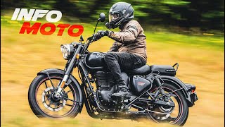 First ride Allnew Royal Enfield Classic 350 2022  INFO MOTO [upl. by Amisoc770]