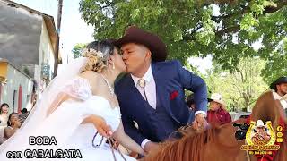 BODA con CABALGATA [upl. by Anivol369]