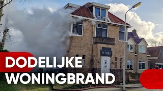 01012024 Assendelft  brand Dorpsstraat [upl. by Nilats]