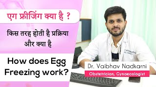 एग फ्रीजिंग क्या है   What is Egg Freezing and how does it work  Dr Vaibhav Nadkarni [upl. by Wendin]