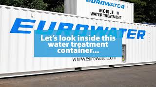 EUROWATER WTPC  A complete water treatment plant in a container [upl. by Airdnaed]