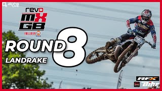 REVO ACU British Motocross Championship Round 8 LIVE  Landrake  MXGB [upl. by Ecikram]