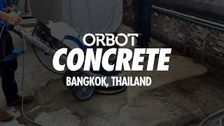 ORBOT Bangkok Thailand Concrete cleaning [upl. by Orian380]