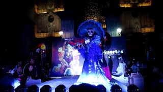 Pasarela de Catrinas en Noche de Muertos 2017 rompe Récord Guinness [upl. by Aseela45]