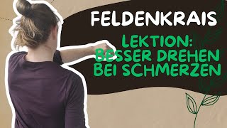 Feldenkrais für besseres Drehen  30MinutenLektion gegen Nacken und Schulterschmerzen [upl. by Lalat]