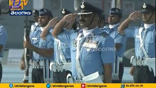 Air Force Station  Hakimpet Awarded Colours  By President Ramnath Kovind [upl. by Thgirw250]