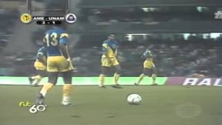 America 3 Pumas 2 Final ida Temp 90 91 19Junio1991 Estadio Azteca [upl. by Peer282]